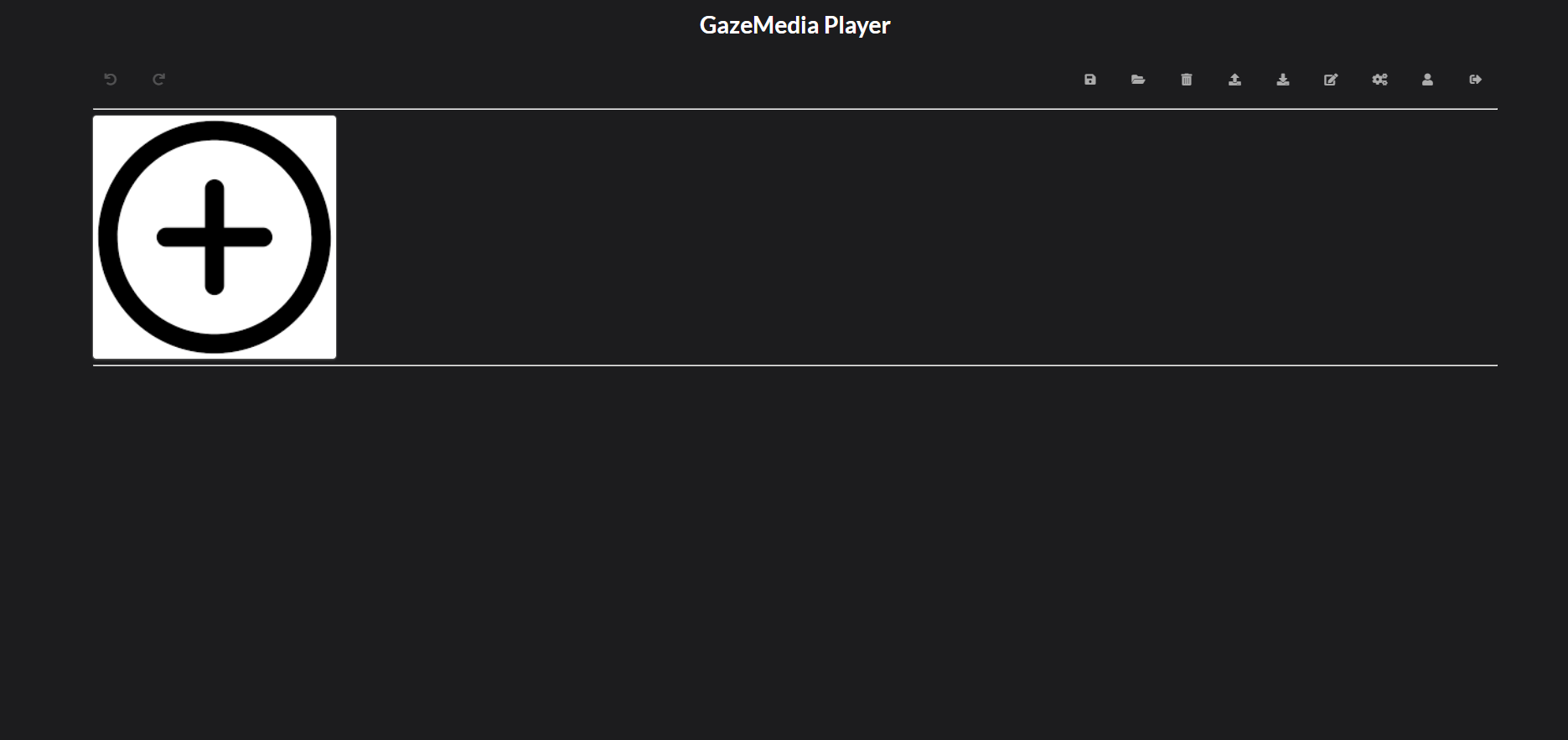 La page de la playlist